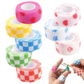 8PCS Crochet Finger Guard - Adjustable Self-Adhesive Thimble Tape
