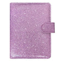 Passport Holder Cover, ACdream Protective Premium Leather RFID Blocking Wallet Travel Case for Passport/Credit Card/Air Ticket, - color: Glitter purple