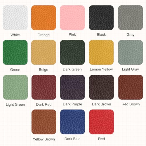 MECCANIXITY Top Grain Leather Sheet 11.8 x 7.9 Inch Natural Cow Leather 0.6mm Fabric Pieces for DIY Craft Furniture Office Belts Notebook Covers, Dark Brown - color: Dark Brown, size: 0.6mm