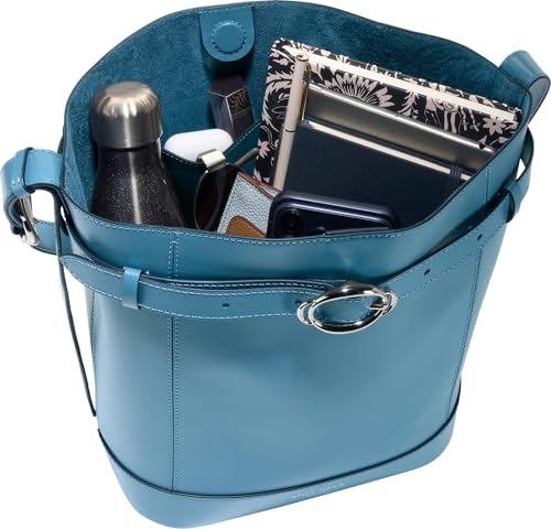 Cole Haan Women's Alexandria Bucket Bag - color: Provincial Blue