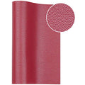 Ramya Solid Color Faux Leather Sheets(7.8"X 53"), Leather Fabric is Perfect for Leather Earrings and DIY Projects (Maroon Red) - color: Clear,red