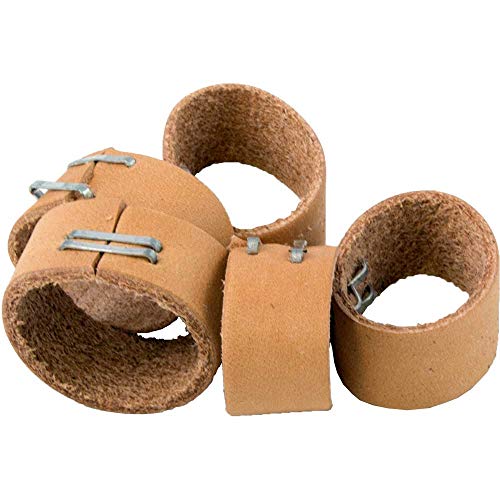 Springfield Leather Company 5 Pack Natural Veg Tan Belt Blank Kit for Kids Belts and Dog Collars
