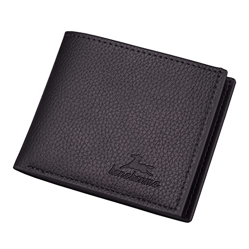 Slim Wallet for Men with Coin Purse, Minimalist Wallet with Zipper, Bifold Mens Wallets with Credit Card Holder, PU Leather Men's Wallet with Money Clip, Carteras Para Hombres (COFFEE) - color: COFFEE
