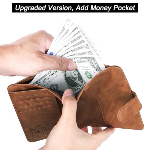 LOHASLIFE Passport Holder for Travel, Rfid Blocking Passport Cover Wallet - color: 120#Brown