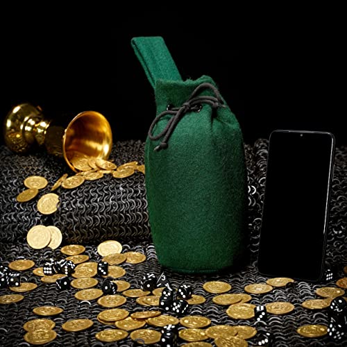 Drawstring Belt Pouch Renaissance Costume Accessories Jewelry Pouch - style: Coin Purse Pouch Bag