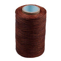 284Yards Leather Sewing Waxed Thread, 0.8mm Waxed Thread for Bookbinding | Waxed Thread for Bookbinding, Upholstery Thread Heavy Duty, Wax String for Leather Craft DIY/Bookbinding/Shoe Repairing - color: Coffee