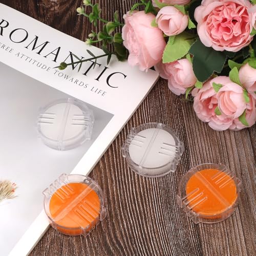 Beeswaxs Thread Conditioner - 2 PCS Thread Wax Thread Conditioner, Embroidery Beeswaxs Floss Conditioner with Plastic Box for Quilting Sewing Strengthening Line Wax