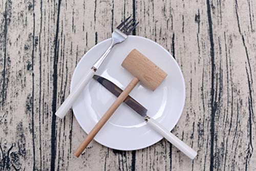 6PCS Wooden Crab or Lobster Mallets - color: 6 Pcs