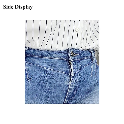 FYOURH Zipper Lock - Upper Clasp for Jeans - Keeps Pants Zipper Up - Mix Colors - style: Mixed