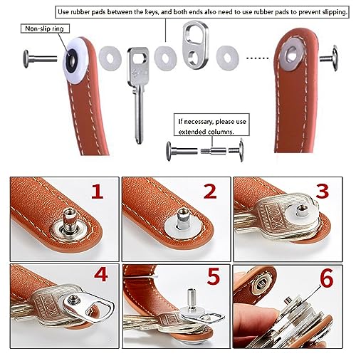 Compact Key Holder - Stylish & Practical Pocket Key Organizer With Secure Locking Mechanism. (Dark Blue) - color: Dark Blue