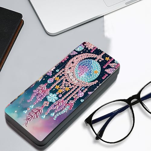 Diamond Painting Eye Glasses Case - color: Dreamcatcher