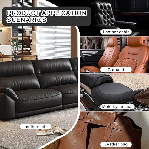 Self Adhesive Leather Repair Patch,8x12 inch Vinyl Repair Kit,Leather Repair Kit for Furniture,Car Seat,Couch,Office Chair,2 Pcs Beige - color: Beige, size: 8*12inch