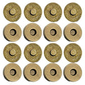 20 Set Magnetic Snaps, Purse Magnetic Button Replacement Kit-Bronze 18MM | Magnetic Bag Fastener Clasp for Sewing, DIY Craft, Purses, Bags, Clothes, Leather - color: Bronze 18MM
