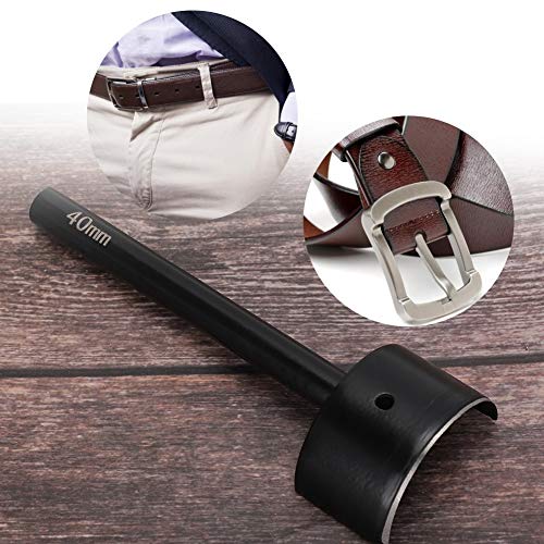Leather Semicircle Punch,Half Round Leather Punch Cutter 1/2 Arch Semicircle Leather Puncher Belt Puncher Leather Hole Punch Tool for Handmade DIY Leather Craft (40mm) - size: 40mm