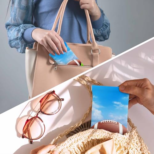 American Football Glasses Case, PU Leather Sunglasses Organizer Eyeglasses Case Glasses Cases For Men Women - color: American Football