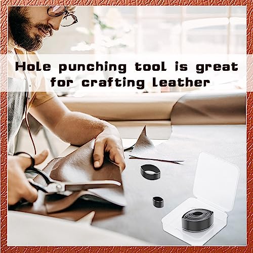 8 Pcs Leather Cutter Tool Circle Leather Cutter Leathers Punch Set | Leather Punch Set, 20 25 30 35 40 45 50 55mm High Carbon Steel Multiple Shapes Hollow Punching Tools for DIY Cutter Craft - size: 8 Pcs Fusiform