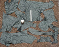 Scrap Upholstery Leather Craft Black Medium Pieces, 12 Square Feet