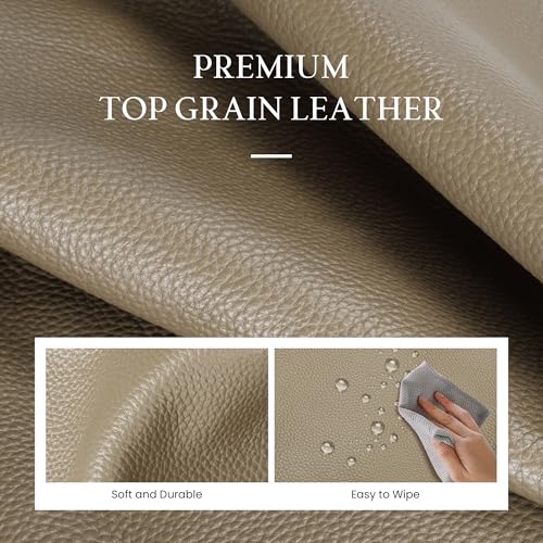 befen Genuine Leather Hobo Bags for Women, Top Grain Real Leather Women's Shoulder Bag Handbags Purses with Adjustable Strap - color: Grey