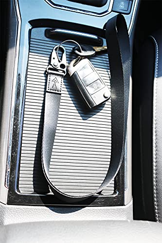 Cool Lanyards,Neck Strap for Keys Wallet and ID Badge,Key Chain Holder - color: Black
