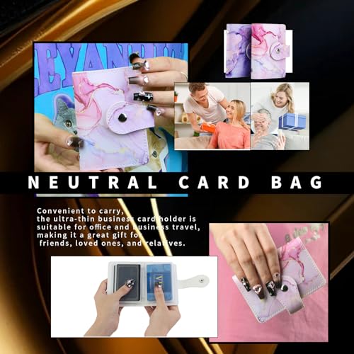 2 Pcs Credit Card Holder and business card holder，Sd Card Holder Each Has 26 Card Organizers, 2024 New Credit Card Holders book for Men and Women. - color: Green+pink