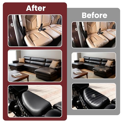 Marine Vinyl Fabric, Upholstery Faux Leather Fabric by The Yard, 0.95 mm Thick PU Leather Sheets for Sofa Chairs Handbags Hair Bows Earrings Crafts (1 Yard 36''X 54'', Burgundy) - color: Burgundy, size: 1 Yard