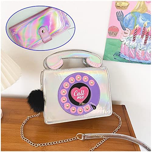 HGUAN Holographic Vinyl Fabric 12"x53"(30cm x 135cm),1roll Faux Leather Sheets are Suitable for Bows,Leather Earrings and Other DIY Craft Items (Dark Pink) - color: Dark Pink