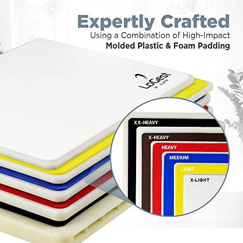 Logest Rebreakable Boards Martial Arts - Taekwondo Karate MMA Boards - Reusable Plastic Training Breaking Boards for Kids & Adults Available in 6 Levels of Difficulty Taekwondo Boards for Breaking - color: Yellow - Light