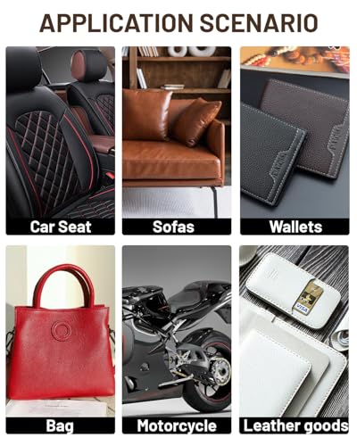 BOUYEER Leather Repair Patch Tape Kit,Self Adhesive Leather Repair for Sofa，Car Seat,Office Chair,Furniture,Jacket,Waterproof Strong Adhesive Vinyl Repair Kit. 16 in x 31 in,Dark Brown - color: Dark Brown, size: 16 in x 31 in