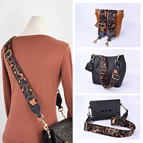 CLOUDMUSIC Handbag Strap Replacement Shoulder Crossbody Strap Purse Strap for Women Girls - color: Camouflage Coffee