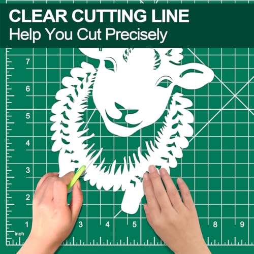 Self Healing Cutting Mat 3 Packs, 12×18 Inch Fabric Cutting Mats for Crafts, Double Sided Sewing Boards for Quilting Hobby Scrapbooking 5 Layers - style: 3 Pack