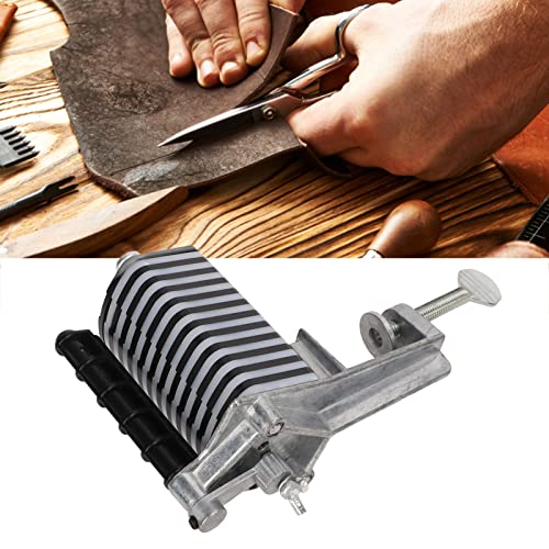Leather Lace Maker, Manual Table Top Lace Cutter Iron Professional Leather Strap Cutter Desk Belt Cutting Machine for Lace, Belts, Braided Strips, Tassel, Leather Strip Cutting