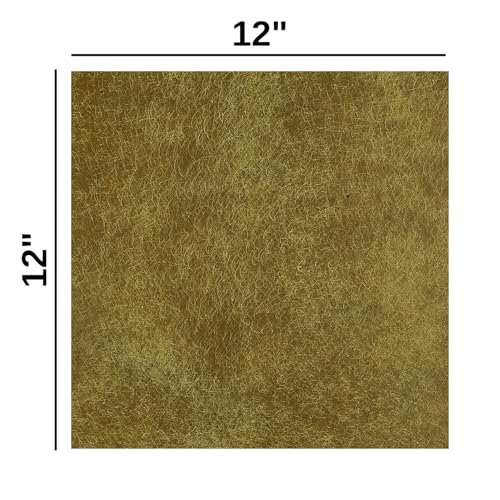 Eren's Leather Goods Pueblo Leather Sheets for Crafts, Full Grain Cowhide Tooling Leather Pieces (Olive Green, 12"x12") - color: Olive Green, size: 12"x12"