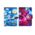 2 Pcs Credit Card Holder and business card holder，Sd Card Holder Each Has 26 Card Organizers, 2024 New Credit Card Holders book for Men and Women. - color: Astral