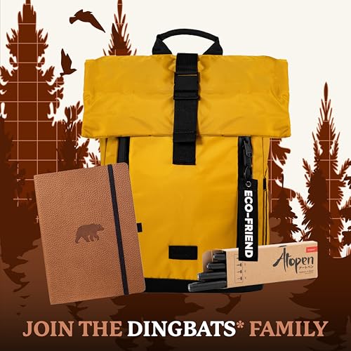 Dingbats A5 Wildlife Ruled Notebook Journal - Premium Vegan Leather Softcover Executive Journal for Women & Men - Work, Note Taking, Writing & Travel - color: Brown Bear, style: Lined (Softcover)