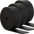 SilTriangle 3 Rolls Leather Straps for Crafts,Black,1 Inch,Fashion | Single Sided Faux Leather Strips, 2 mm Thickness, 78.7 Inches Long, DIY Art Craft Projects, Belt Tooling - color: Black, size: 1 Inch, style: Fashion