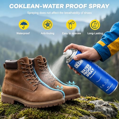 LEHOM 15.55 OZ Shoe Protector Spray, Rain&Stain Nano Repellent for Sneaker