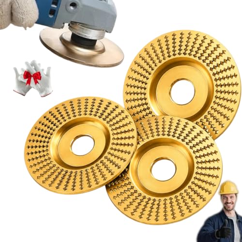 Tungsten Carbide Cutting Wheel, Angle Grinder Polishing Pad - color: 3PCS Flat Surface