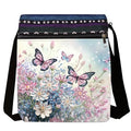 DDGYP Butterfly Purse Diamond Painting Crossbody Bag，1PC | Diamond Art Kits for Adults Women, PU Leather Art Bag, DIY Craft Kits for Adults, Ideal Gift for Handmade Lovers - color: Butterfly Flower 5