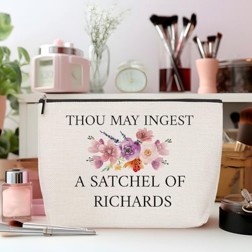 ZHAMEN Funy Sarcastic Makeup Bag Humorous Cosmetic Bags for Women | Travel Essentials Organizer Portable Pouch Purse, Roomy Travel Makeup Toiletries Accessories, Gag Gifts for Women Men - color: Multicolor 1441