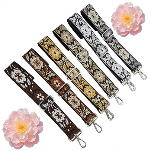 1.5" Wide Purse Strap Silver Hardware Adjustable Replacement Long Crossbody Bag Strap for Thick Shoulder Bags Canvas Handbags Straps - color: Silver Hardware-Khaki