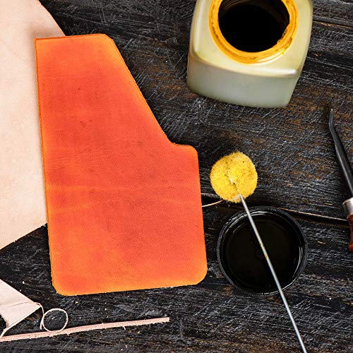 TCP Global Wool Daubers Ball Brush (Pack of 100) - Applicator Tool | For Leather Dye, Dying, Staining, Crafting, DIY Crafts Projects, Gluing, Contact Cement, Shoe Shine Polish - Daub, Swab