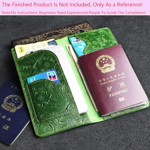 RIVEENY Leather Templates for Passport Holder Wallet,Acrylic Leather Patterns Templates for Passports Cover Passport Wallet Holders (AAB-172) - style: Aab-172