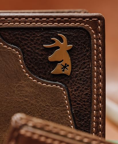 House of Jack Co. Deer Ornament Long Bifold Rodeo Wallet, Hunting Wallet