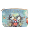 Women and Girls Cute Fashion Coin Purse Wallet Bag Change Pouch Key Holder - color: Balloon Owl