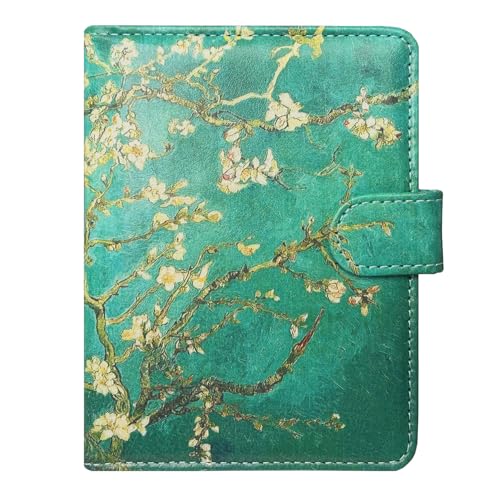 Passport Holder Cover, ACdream Protective Premium Leather RFID Blocking Wallet Travel Case for Passport/Credit Card/Air Ticket, - color: Z- Almond Blossom