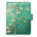Passport Holder Cover, ACdream Protective Premium Leather RFID Blocking Wallet Travel Case for Passport/Credit Card/Air Ticket, - color: Z- Almond Blossom