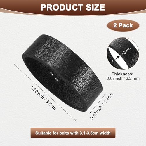 M METERXITY Loop Keeper Accessories, Belt Loop Keepers Use for Holding Extra Length Straps