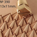 DandS ltd Leather Stamp Tool, Scale, Professional Steel Craft Tool for Leatherworking, Embossing, Carving & Stamping Leather Projects, Belts Wallets & DIY Projects Compatible with Mallet #390 - color: Dragon Scale 0.43" x 0.51"