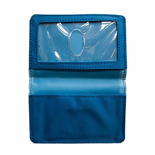Big Skinny Card Case Slim Wallet, Holds Up to 16 Cards - color: Ocean Blue