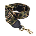 CLOUDMUSIC Handbag Strap Replacement Shoulder Crossbody Strap Purse Strap for Women Girls - color: Camouflage Green